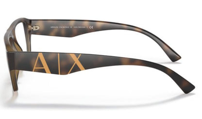 A|X ARMANI EXCHANGE Men's AX3087 8029 54mm Rectangular Eyewear Frames