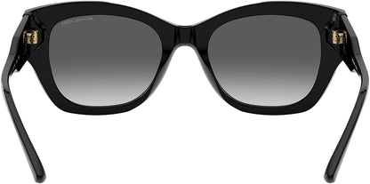 Michael Kors MK2119 30058G 53mm Palermo Square Black/Dark Grey Sunglasses