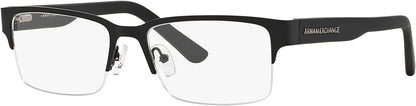 A|X ARMANI EXCHANGE Men's Ax1014 6063 53mm Rectangular Eyewear Frames