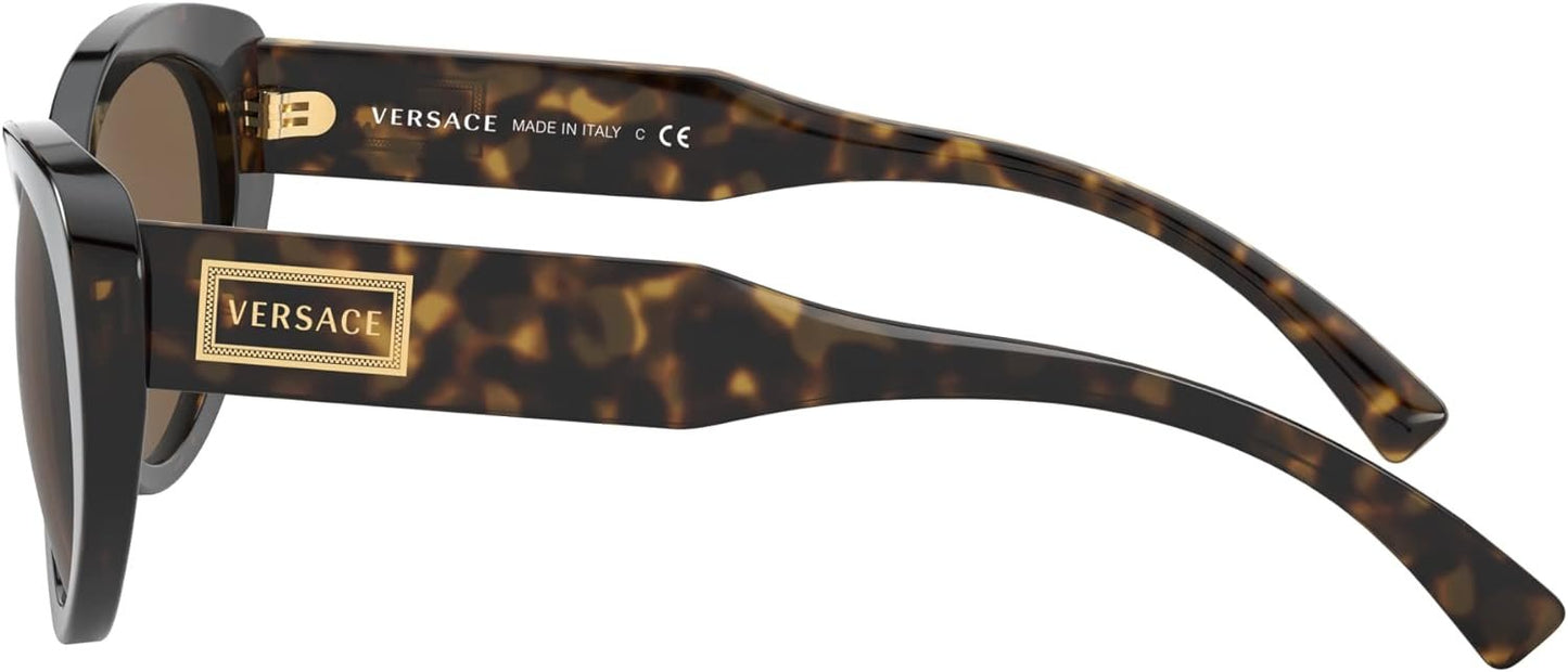 Versace VE 4378 108/73 54mm HAVANA/BROWN Sunglasses