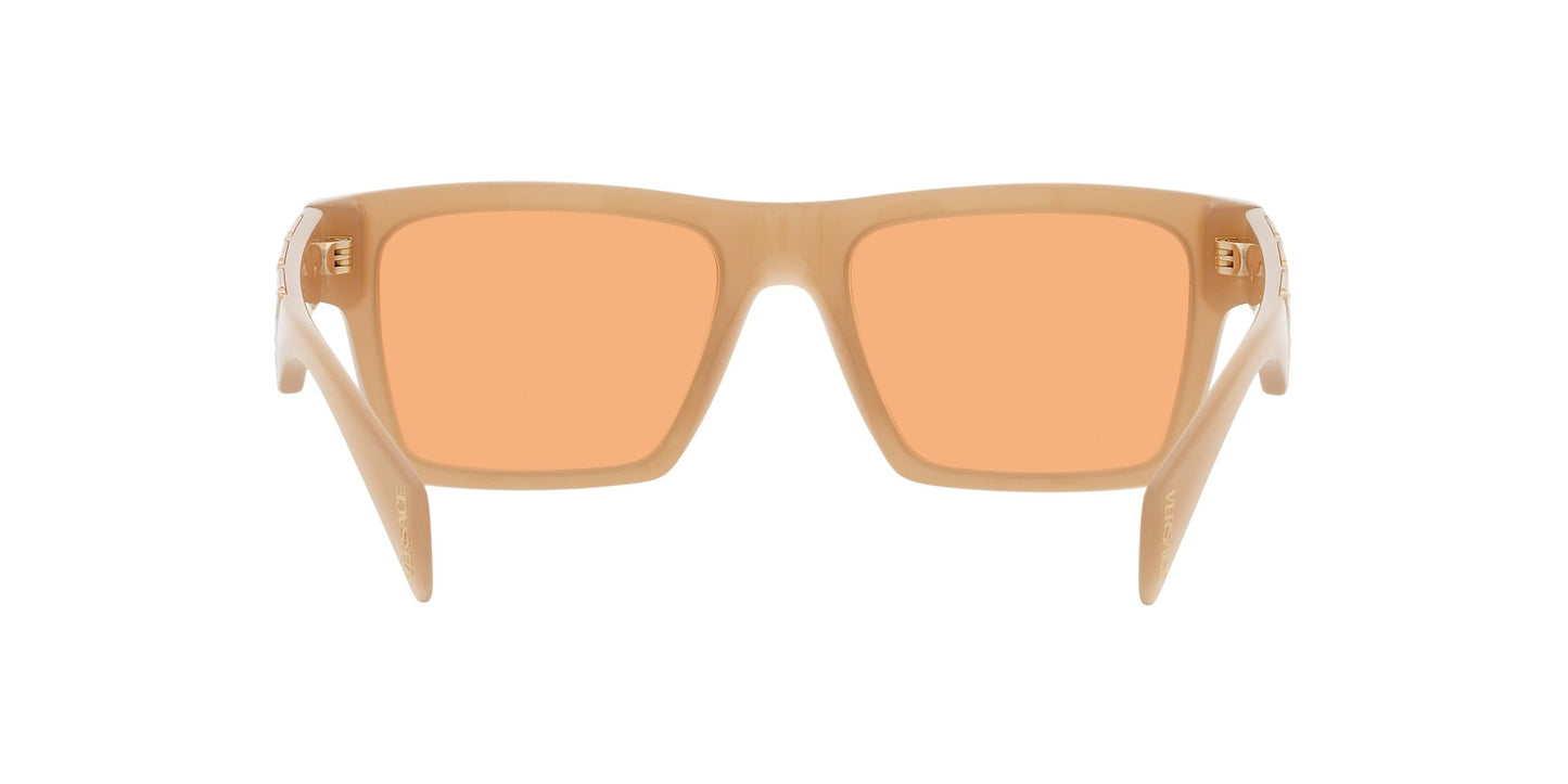 Versace 0VE445 541174 54mm Opal Beige/Dark Orange sunglasses