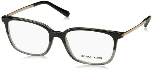 Michael Kors Eyeglasses BLACK/TRANSPARENT GREY,  0MK4047 3280 53-17-135