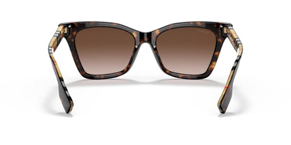 BURBERRY BE4346 394313 53mm Dark Havana Sunglasses