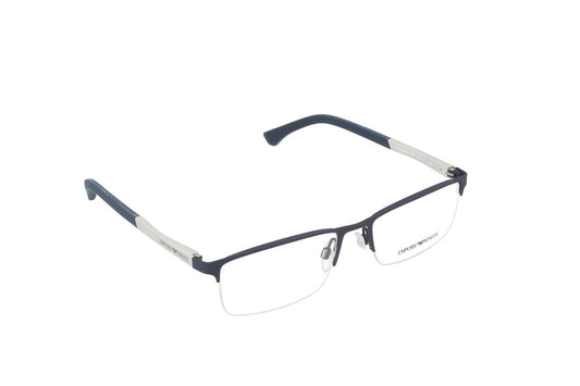 Emporio Armani EA1041 Eyeglass Frames 3131-55 - Blue Rubber