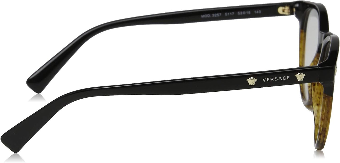 Versace Unisex VE3257 5117 53mm Eyeglasses