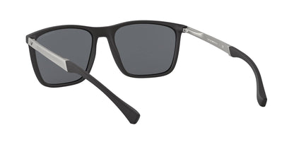 Emporio Armani Men's EA4150 5063/87 59mm Rectangular Sunglasses