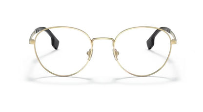 Versace VE 1279 1002 53mm Gold Metal Round Eyeglasses