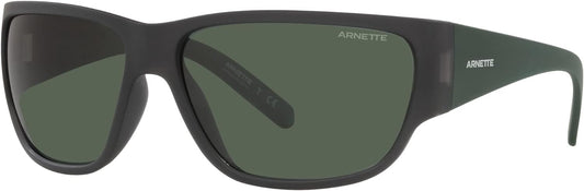 ARNETTE Men's AN4280 274771 Wolflight Rectangular Sunglasses