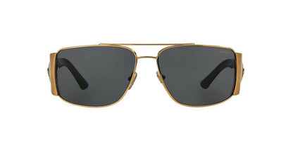 Versace Mens Polarized Sunglasses 0VE2163 100281 63mm