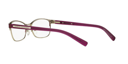 AX Armani Exchange womens Ax1010 Eyewear Frames, Purple/Red 53mm