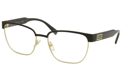 Versace VE 1264 1436 56mm Matte Black/Gold Eyeglasses