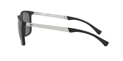 Emporio Armani Men's EA4150 5063/87 59mm Rectangular Sunglasses