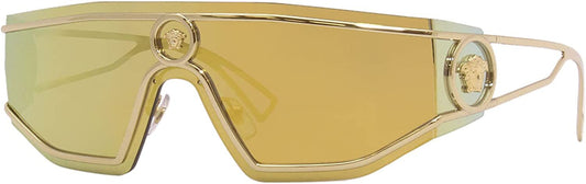 Versace VE2226 Gold/Brown/Gold Mirrored Sunglasses