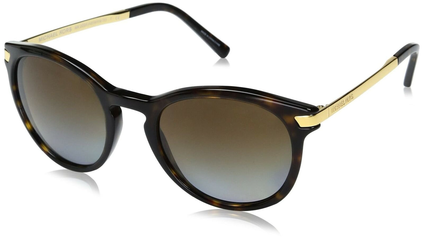 Michael Kors Women's Adrianna III Dark Tortoise Gradient Polarized Sunglasses