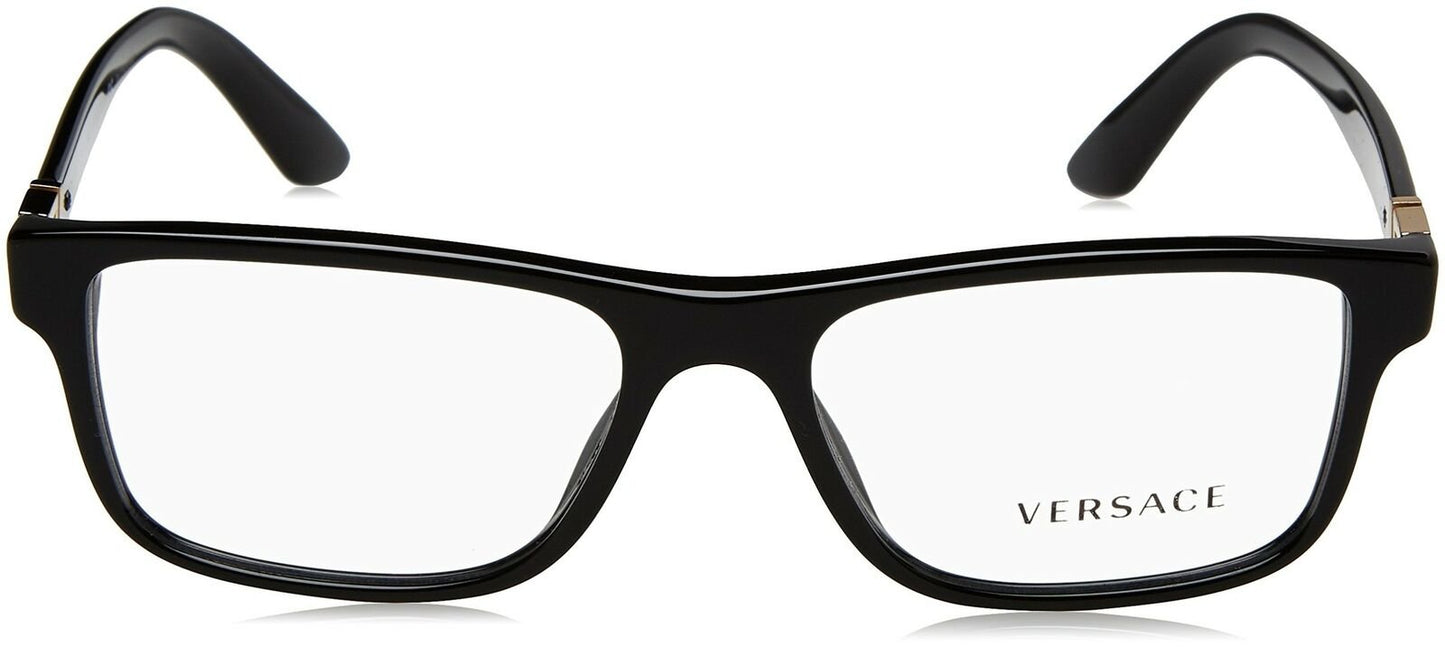 VERSACE MEN EYEGLASSES VE3211 GB1 Black Frame 55-145