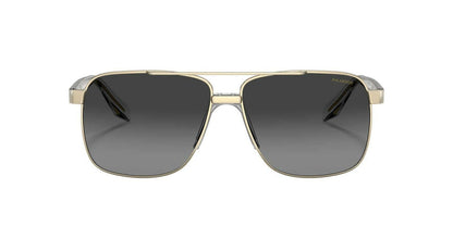 Versace Mens Sunglasses (VE2174) Pale Gold/Grey, Polarized sunglasses