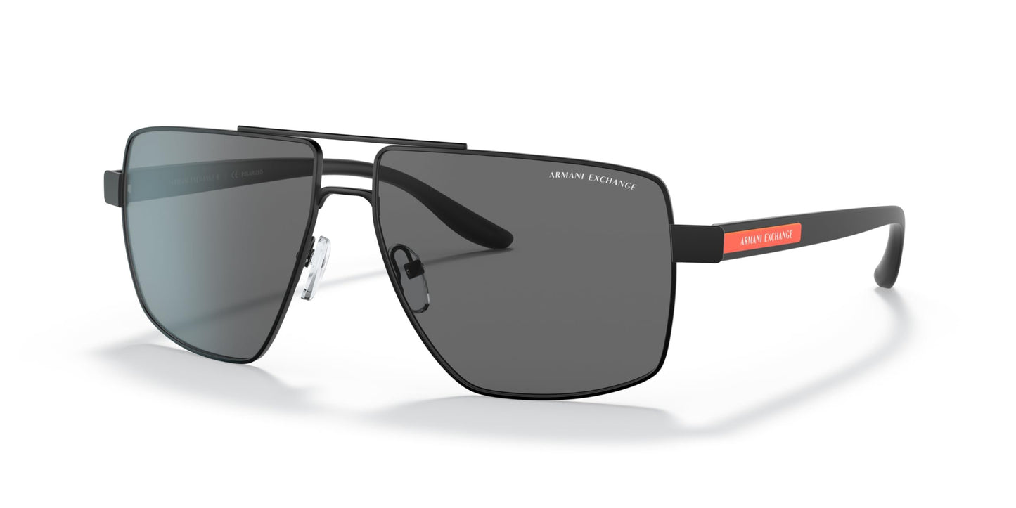 Armani Exchange Men's AX2037S 600081 60mm Square Polarized Sunglasses