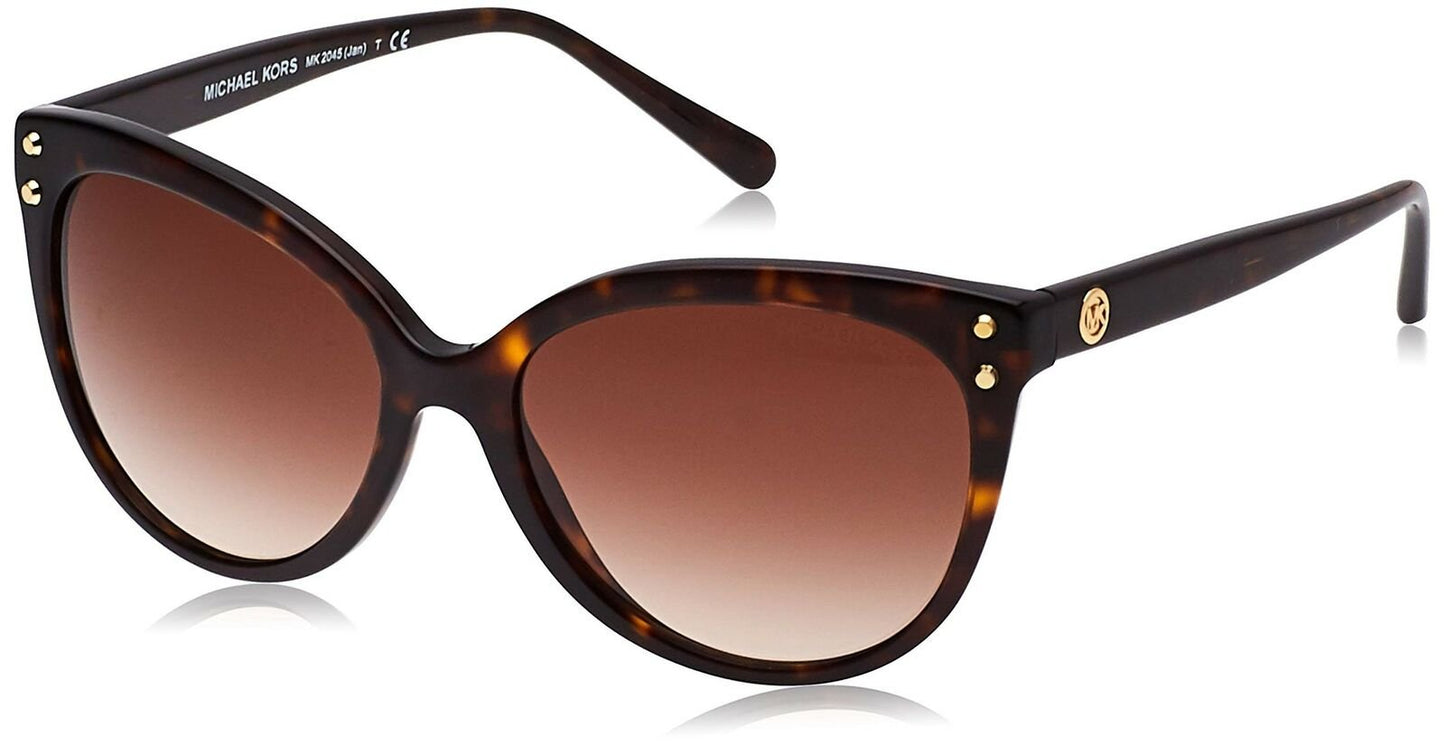 Michael Kors Jan MK2045 55mm Dark Tortoise Acetate/Brown Gradient One Size