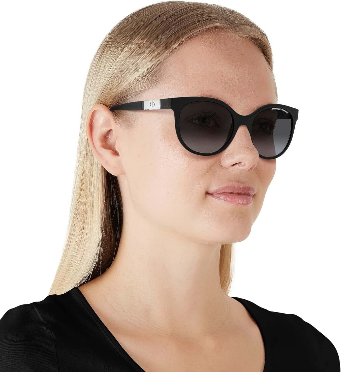 A｜X ARMANI EXCHANGE Women's Ax4120s 81588G 54mm Cat Eye Sunglasses