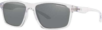 Armani Exchange 0AX4122S 83336G 59mm Crystal Mirror Sunglasses