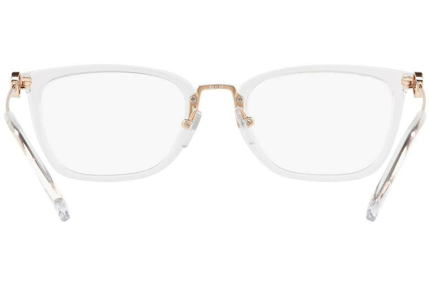 Michael Kors MK 4054 3105 Crystal Clear Eyeglasses Frame w/Demo lens-52mm,