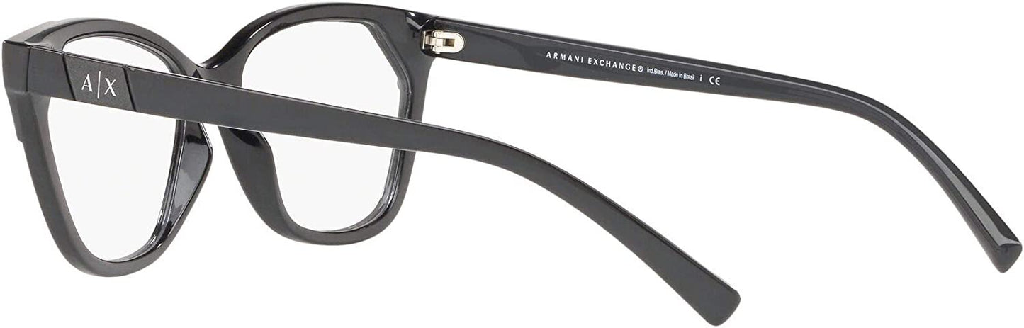 A|X ARMANI EXCHANGE Women's Ax3059 8158 54MM Oval Eyeglass Frames