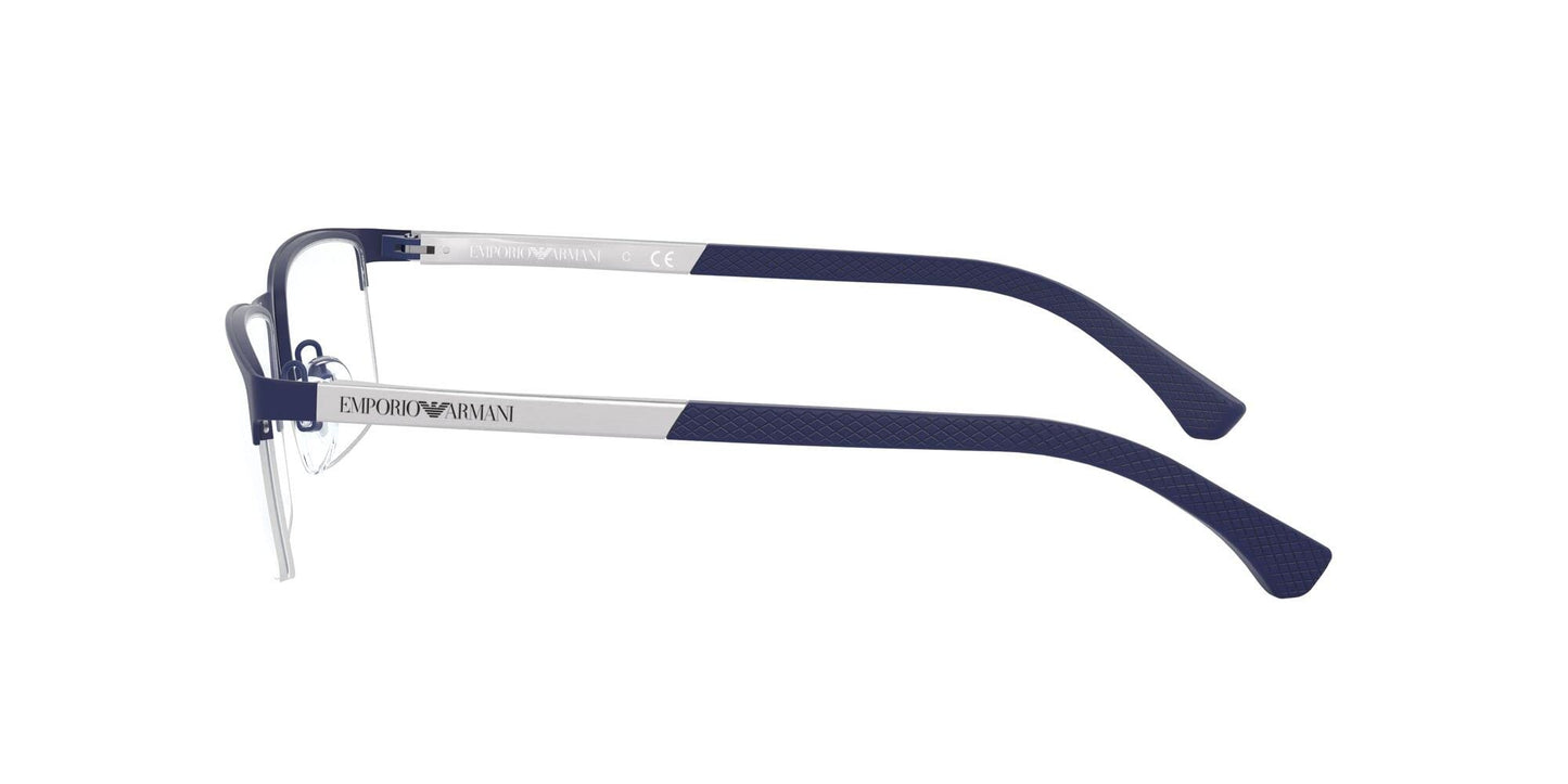 Emporio Armani EA1041 Eyeglass Frames 3131 55mm Blue Rubber