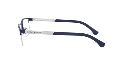 Emporio Armani EA1041 Eyeglass Frames 3131 55mm Blue Rubber