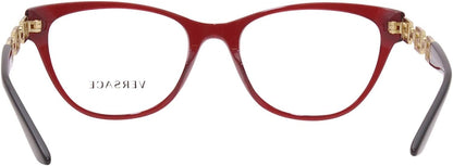 Versace VE 3292 388 54mm Bordeaux Transparent Eyeglasses