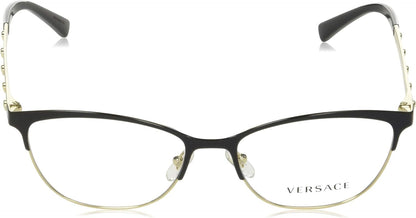 Versace VE1251 1366 53mm Women's Eyeglasses Black/Pale Gold