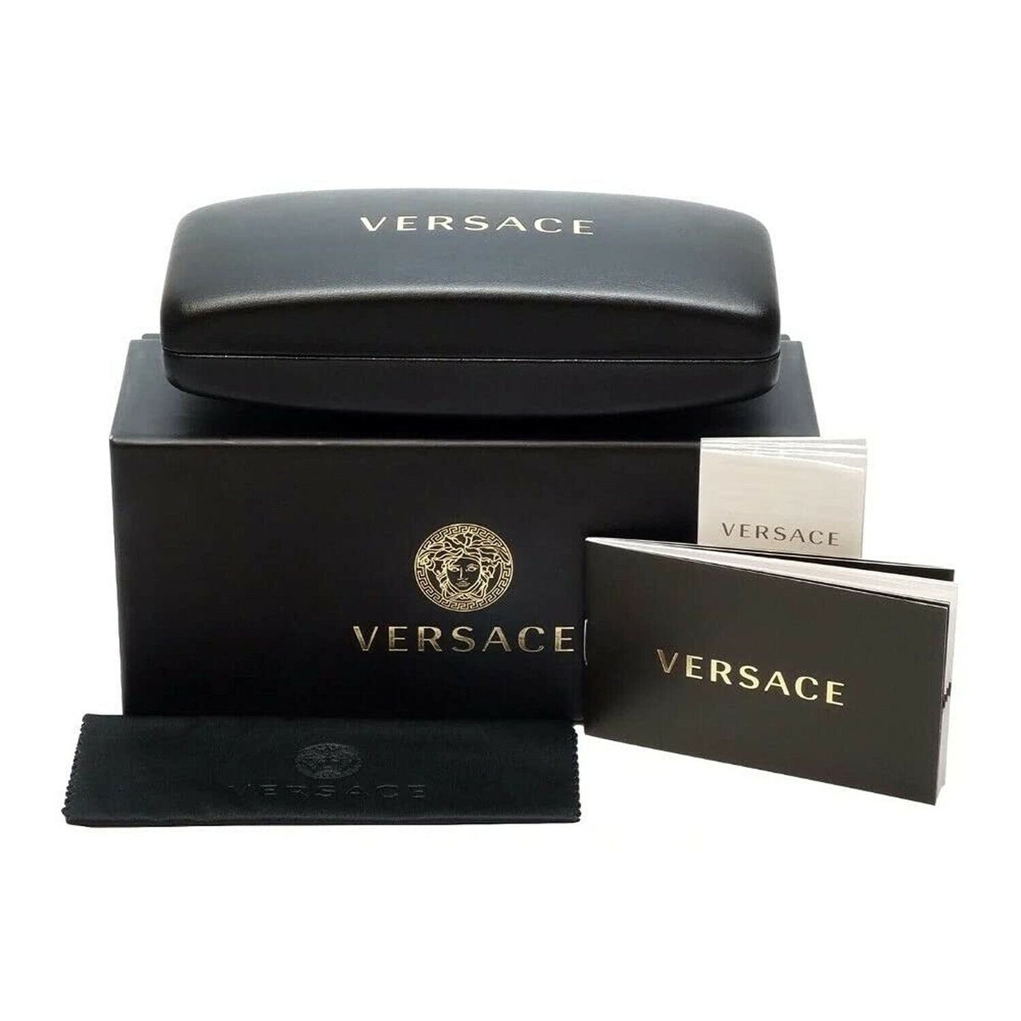 Versace VE4406 Black/Dark Grey Sunglasses for Men