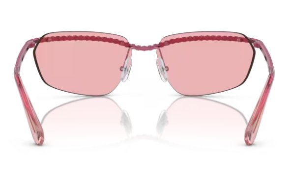 SWAROVSKI Women's Sk7001 401284 64mm Rectangular Sunglasses