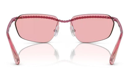SWAROVSKI Women's Sk7001 401284 64mm Rectangular Sunglasses