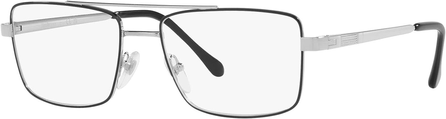 Sferoflex Men's Sf2296 526 56mm Square Eyewear Frames