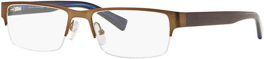 A|X ARMANI EXCHANGE Men's AX1015 6069 52mm Rectangular Eyewear Frames