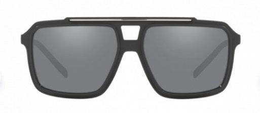 Dolce & Gabbana 0DG6147 31016G 57mm Grey/Mirror Sunglasses
