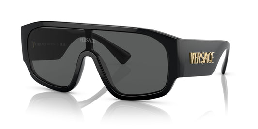 Versace Sunglasses VE4439 GB1/87 33mm Black / Dark Grey Lens