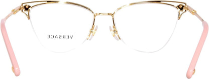 Versace Eyeglasses VE1280 1481 53mm Gold Pink