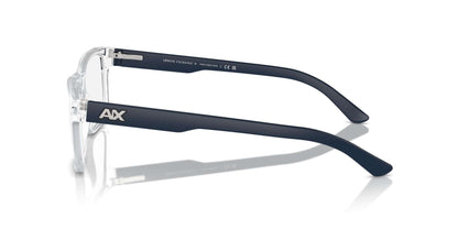 A｜X ARMANI EXCHANGE Men's Ax3016 8033 53mm Square Eyewear Frames