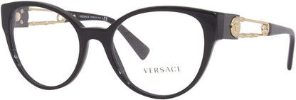 Versace Transparent Cat Eye Ladies Eyeglasses 0VE3307 GB1 52mm